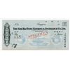 Image 1 : Sze Hai Tong Banking & Insurance Co., Ltd. Specimen Draft/Check by Waterlow & Sons, ca. 1920-30s