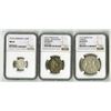 Image 1 : German States & Empire Silver Coin Trio, 1901 to 1915