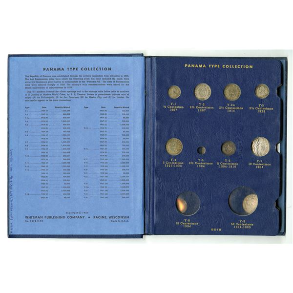 Panama Type Set Collection, 1907 to 1962