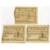 Image 1 : State of Connecticut, "Out of Taxes" 1787, Lot of 3 Pay-Table Promissory Notes
