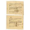 Image 1 : State of Connecticut, 1781 to 1782, Lot of 2 Pay-Table Promissory Notes