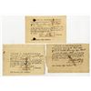 Image 1 : State of Connecticut, 1782, Trio of Pay-Table Promissory Notes