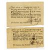 Image 1 : State of Connecticut, Pay-Table Office, "Lawful Silver Money", 1781 Tax Pair Signed by Eliazer Wales
