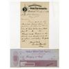 Image 1 : British American Bank Note Co., 1882 Letterhead with Letter & Bank of British N. America Specimen Ch