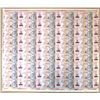 Image 1 : KBA-Giori, 2005, Uncut Sheet of 45 Specimen Banknotes