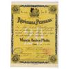 Image 1 : Republica Peruana, Bonos de Reconstruccion, 1894 Issued Bond.