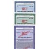 Image 1 : Toyota Motor Credit Corp., 1990 to 1992, Specimen Bond Trio