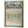 Image 1 : Belt Railway Company of Chattanooga,  1895 Specimen $240 Gold Bond.