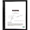 Image 1 : J.T MILLER SIGNED DEADPOOL MOVIE SCRIPT (BECKETT COA)