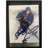 Image 1 : MARKUS NASLUND IN PERSON AUTOGRAPHED HOCKEY CARD