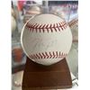 Image 1 : MIKE TROUT SIGNED BASEBALL IN DISPLAY CASE (JSA LOA)