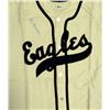Image 2 : Newark Eagles Don Newcombe Autographed Cream Jersey Beckett