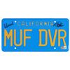 Image 1 : CHEECH AND CHONG SIGNED LICENSE PLATE UP IN SMOKE AUTOGRAPH BECKETT COA