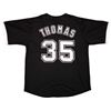 Image 1 : FRANK THOMAS SIGNED BASEBALL JERSEY BECKETT COA