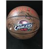 Image 1 : 2005 CLEVELAND CAVALIERS TEAM SIGNED BASKETBALL (LEBRON JAMES) UPPER DECK AND CLEVELAND CAVS COA