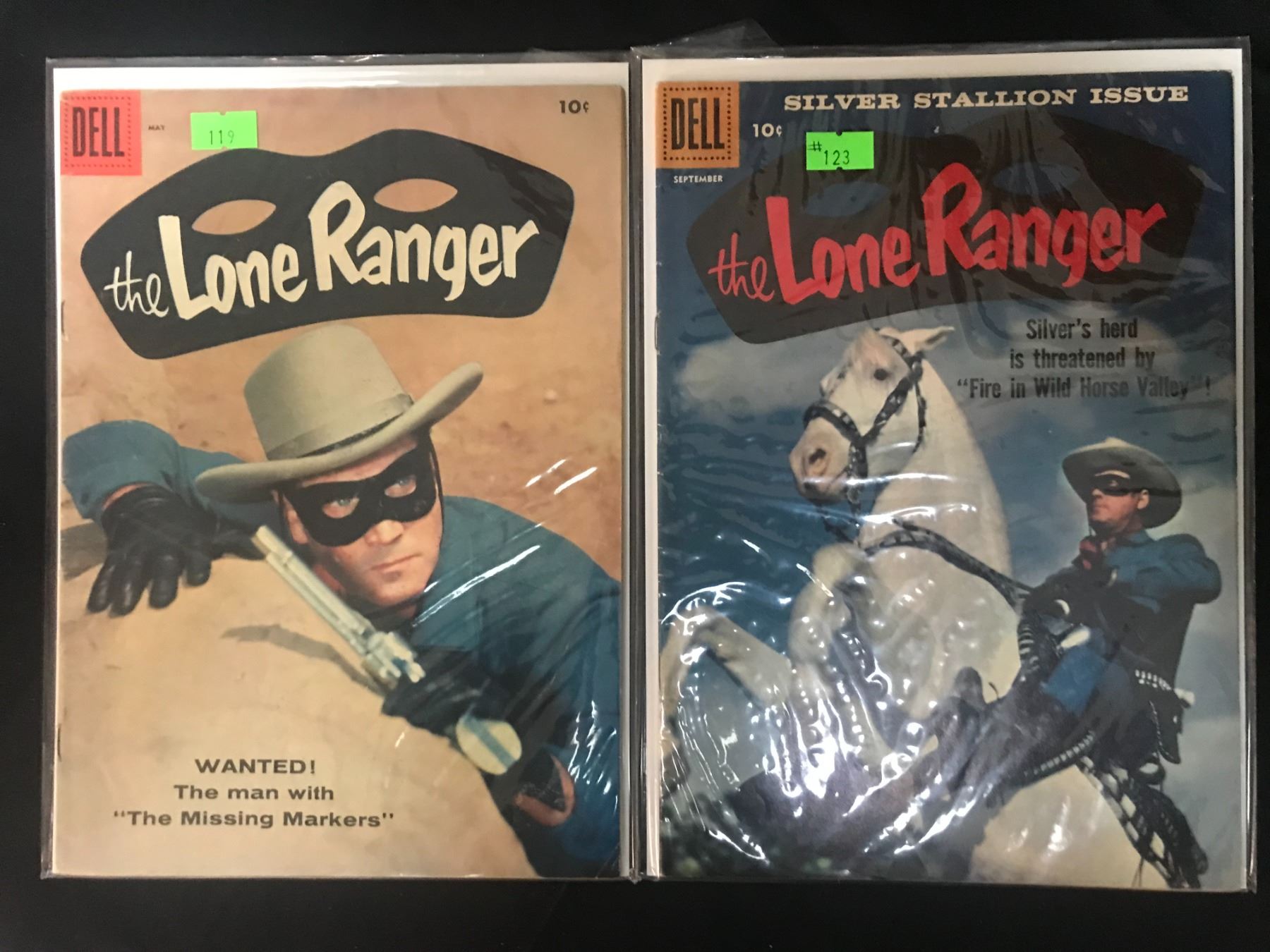 Lone Ranger Comics LOT OF 2 THE LONE RANGER COMICS (DELL COMICS)