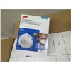 Image 2 : Box (8 packages) 3M Particulate Respirator N95 New