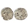 Image 1 : Independent Kingdoms: Maratha Confederacy, domains of the Angres - silver rupee, struck during the r