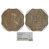 Image 1 : British India: George V, cupro-nickel 4 annas, 1920, Bombay mint, dot, PR 878; GK 1104.