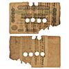 Image 1 : Paper Money: Victoria, Uniface, Cancelled, 100 rupees, 1st issue, Green underprint, Calcutta circle,