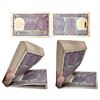 Image 1 : Paper Money: 1 rupee, full packet of 100 notes, 1972, signed by I.G. Patel, inset 'E', serial no.: B