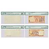 Image 1 : Paper Money: 10 rupees (2), misprint, (a) signed by Bimal Jalan, serial no.: 25B 865310, inset 'B', 