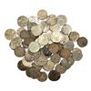 Image 1 : Large Lot: A group of 67 Mughal silver rupee, includes 7 to 8 different mints; most of the coins are