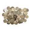 Image 1 : Large Lot: A group of 60 Muhammad Shah silver rupee, Shahjahanabad mint, various dates. (60 coins)