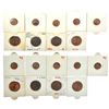 Image 1 : Large Lot: A group of 9 copper coins, includes 5x Bengal Presidency pie and 4x EIC ¼ anna. (9 coins)