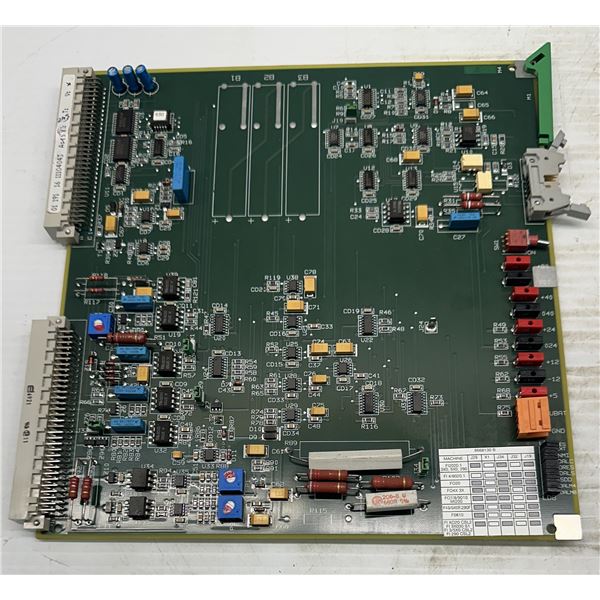 Charmilles #CT8132701 / 20851 6582A ROBOFIL EDM Circuit Board