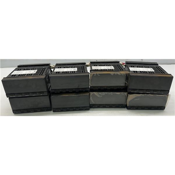 Lot of (8) Omron #K3HB-XVA-DRT1 Digital Panel Meters