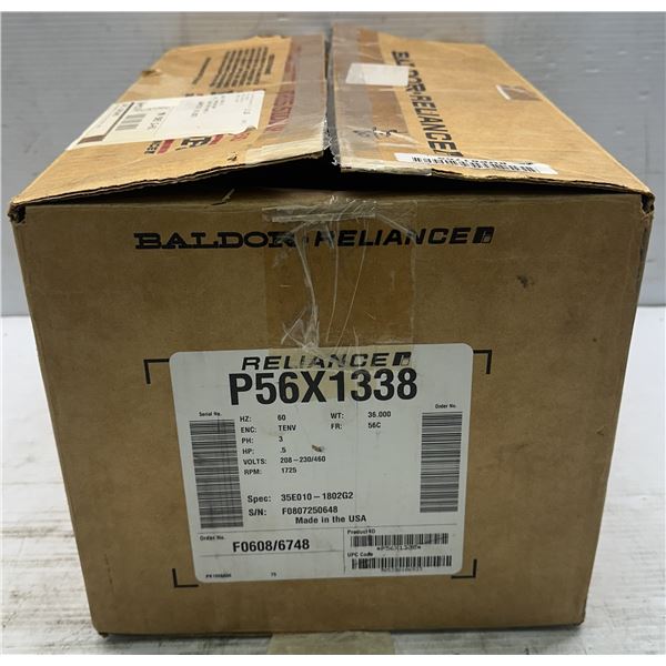 Baldor #p56x1338 .5hp Industrial Motor