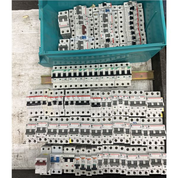 Lot of Misc. Circuit Breakers as Pictured