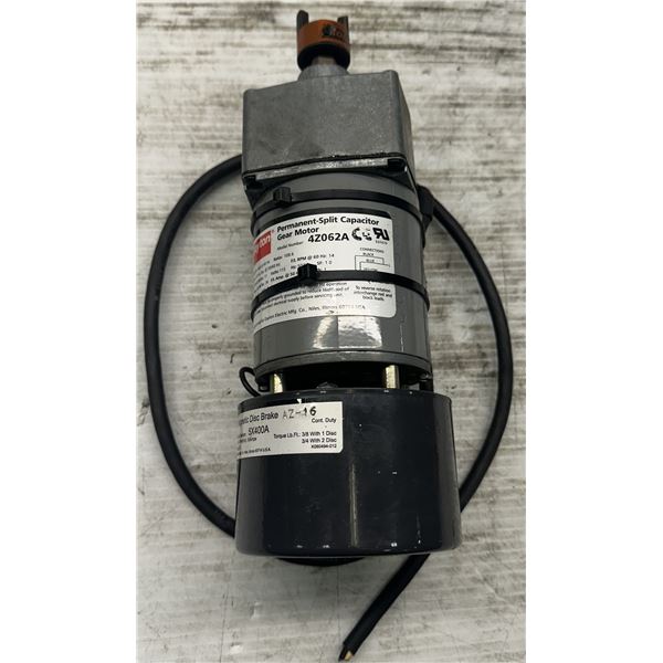 Dayton #4Z062A Permanent-Split Capacitor Gear Motor