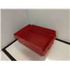 Image 1 : BAC EMPILABLE 12"x8.5"x4" ROUGE