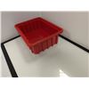 Image 1 : BAC EMPILABLE 11"x8.5"x3.5" ROUGE