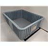 Image 1 : BAC EMPILABLE 23.25"x17.5"x7.5" BLEU PALE