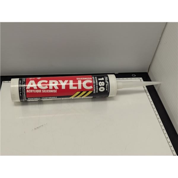 300mL ACRYLIIQUE SILICONISE NUFLEX 180 TRANSPARENT