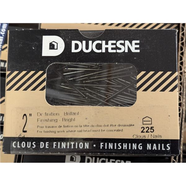 BTE DE 225 CLOUS DE FINITION 2" BRILLANT