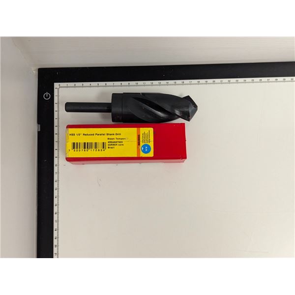 1/2" REDUCED PARALLEL SHANK DRILL
