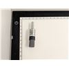 Image 1 : END BRUSH ACIER 3/4"ID 1"TRIM 1/4" SHANK