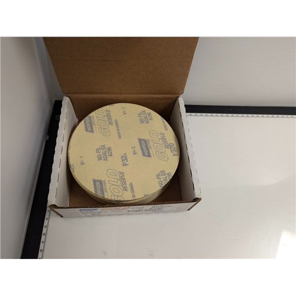 PKG DE 50 6"d DISQUES NORTON GOLD RESERVE A296