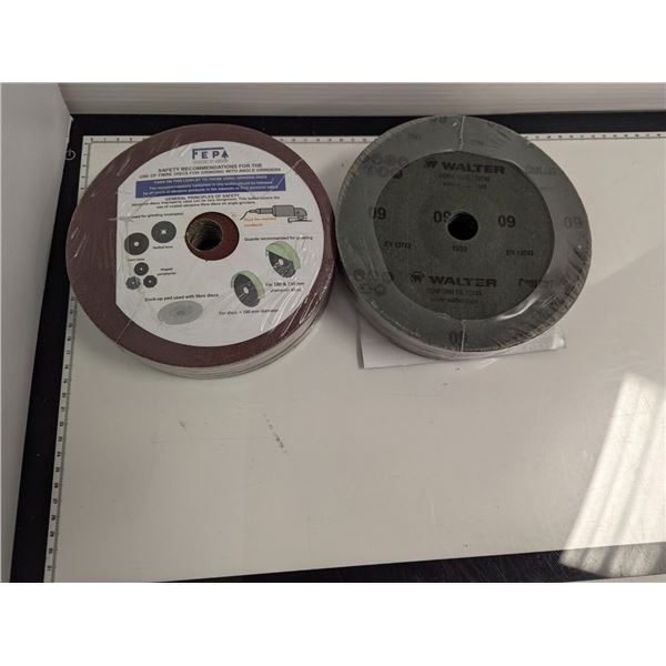 PQT DE 25 DISQUES À SABLEUSE GR.60 WALTER EN 13743