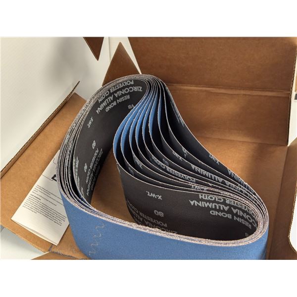 BTE:10 COURROIES 4"x36" GR.80 NORTON BLUEFIRE R823P