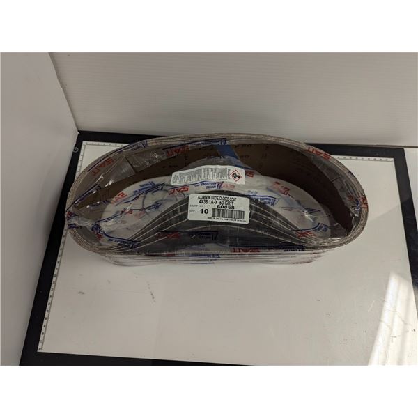 LOT: 10 COURRIOES 4"x36" GR.50 SAIT 60858