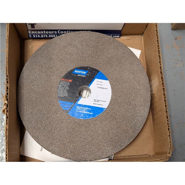 MEULE 8"x1x3/4" NORTON S7A60-N7VBE