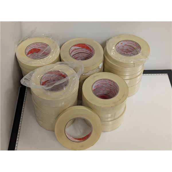LOT: 46 ROULEAUX RUBANS FILAMENTEUSE 1/2"