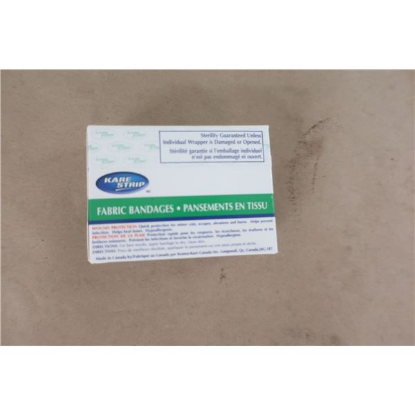 LOT DE 80 BTE DE PANSEMENTS EN TISSU