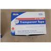 Image 1 : BTE DE 6 RUBANS TRANSPARENT 2”x30’