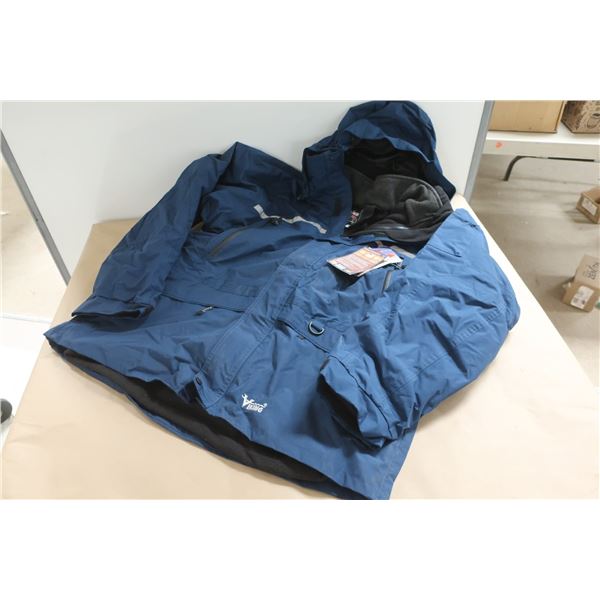 MANTEAU VIKING TEMPEST 858JN 3XL BLEU